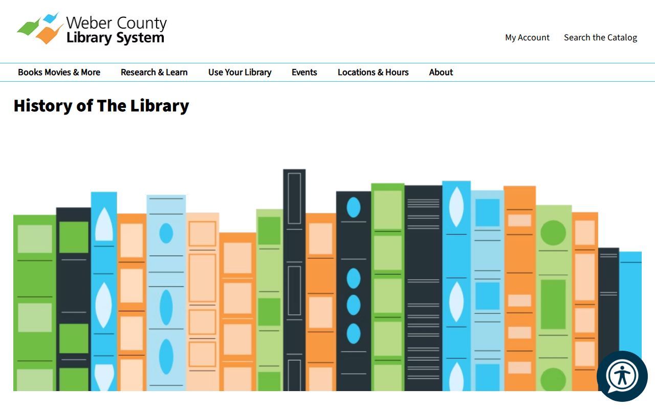 Weber County city directory library history
